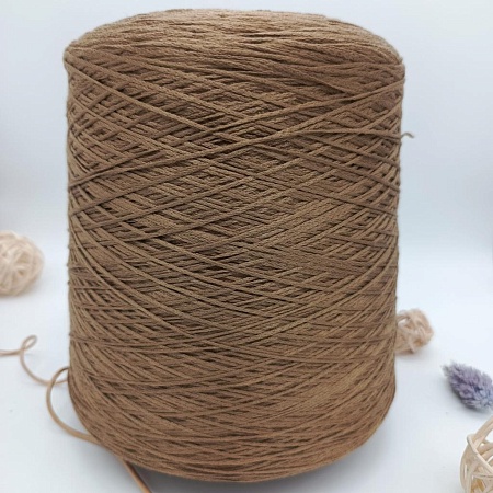 Пряжа в бобинах Seta SCHAPE цвет 3488 UMBER (цвет &quot;тёмная бронза&quot;)