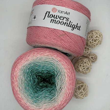 Пряжа FLOWERS MOONLIGHT 3292