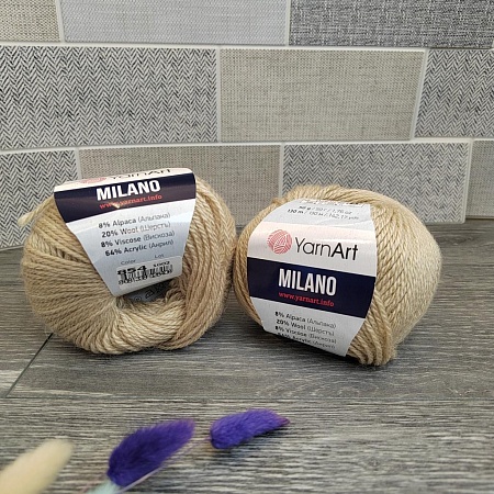 Пряжа Milano 854 беж