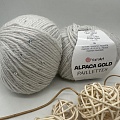 Пряжа Alpaca Gold Paillettes 9303