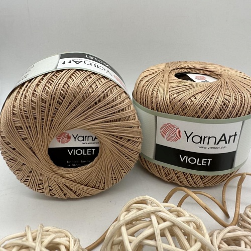 Пряжа YarnArt Violet 5529 песочный