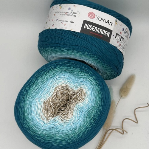 Пряжа Yarn art Rosegarden 324
