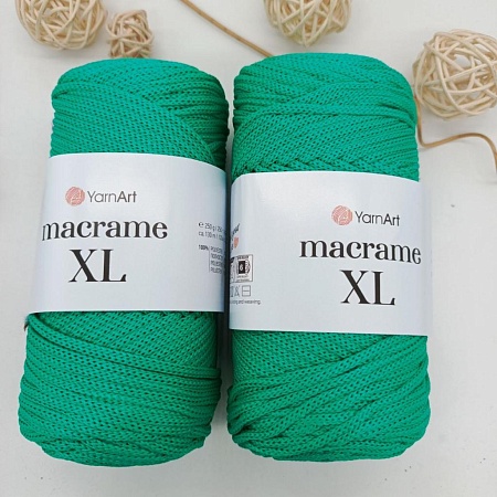 Пряжа Yarn Art Macrame XL 168 зеленый
