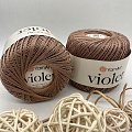 Пряжа YarnArt Violet 015 кофе с молоком