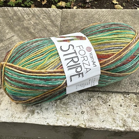 Пряжа Yarn Art Forza Stripe 2803
