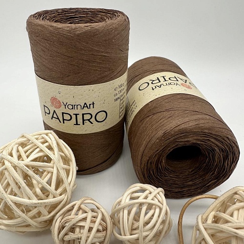 Пряжа Пряжа для вязания рафия Papiro 1316