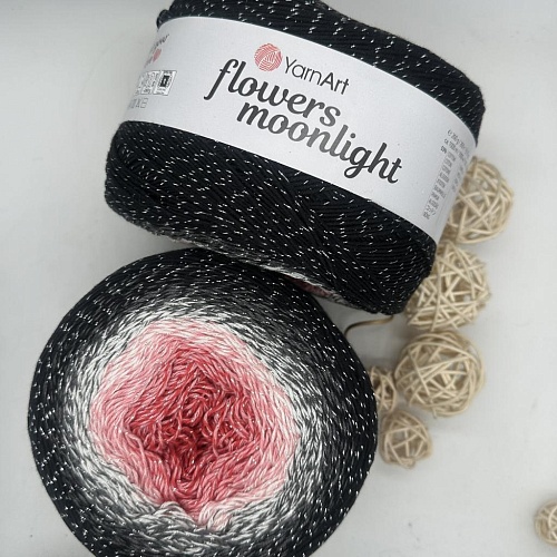 Пряжа FLOWERS MOONLIGHT 3260