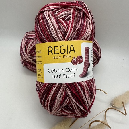 Пряжа Regia Cotton Color 02422 Tutti Frutti