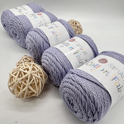 Пряжа Cotton fair 4/4