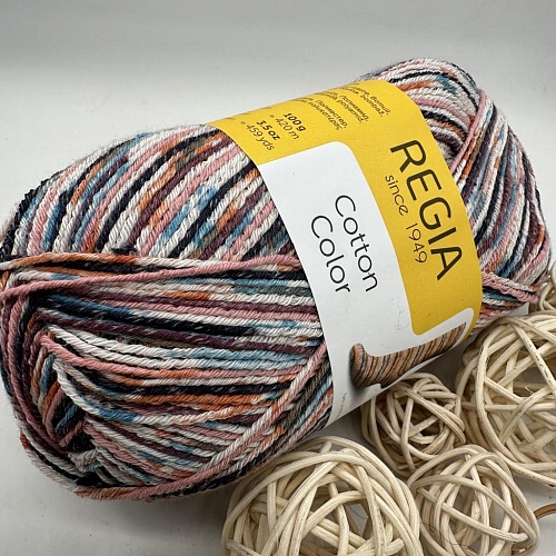 Пряжа Regia Cotton Color 02412 Around the world марокко