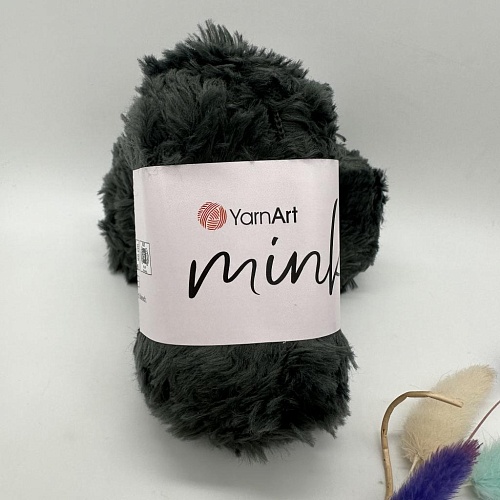 Пряжа Mink 343 серый