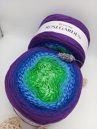 Пряжа Yarn art Rosegarden 343