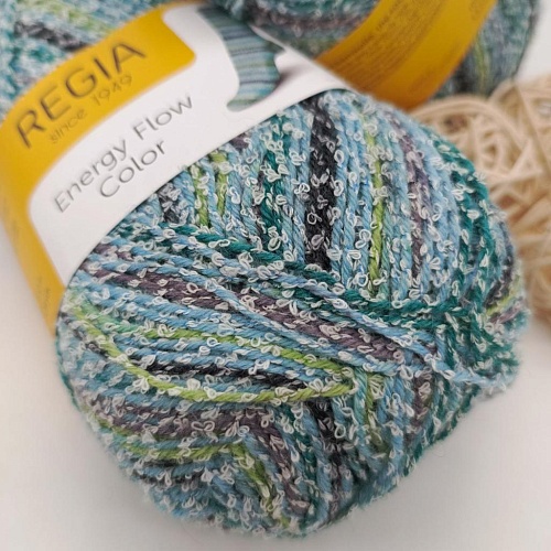 Пряжа Regia energy Flow Color 00182