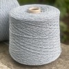 Пряжа в бобинах SOFT CASHMERE HAIR цвет серо-голубой с лёгким твидовым эффектом