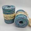 Пряжа Пряжа для вязания рафия крученая Papiro Twisted melange 2305
