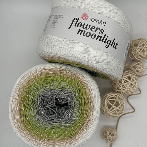 Пряжа FLOWERS MOONLIGHT 3274