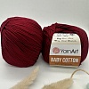 Пряжа YA Baby Cotton 428 бордо