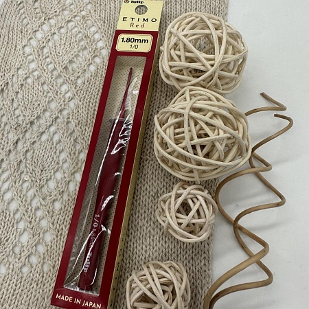 Крючки для вязания Крючок с ручкой Tulip ETIMO Red 1,8мм