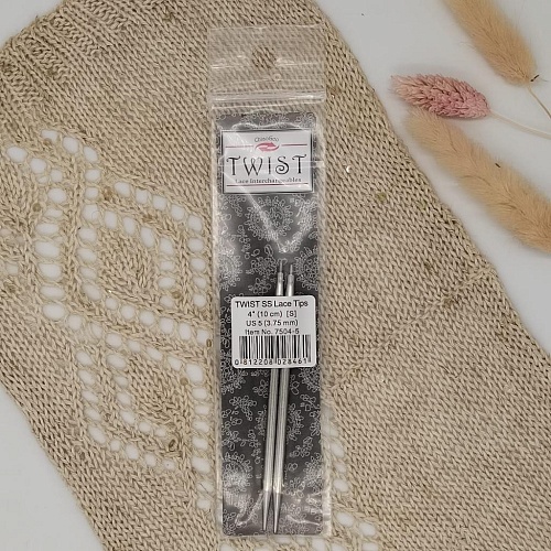 Спицы для вязания Спицы съёмные 10 см 3,5 мм, металл