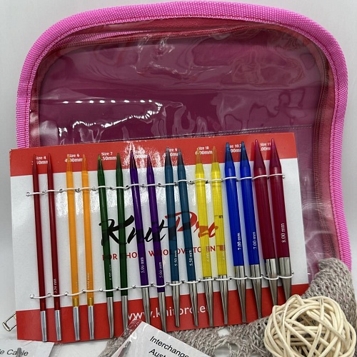 Спицы для вязания 50618 Набор &amp;quot;Deluxe Set &amp;quot; съемных спиц &amp;quot;Trendz&amp;quot;