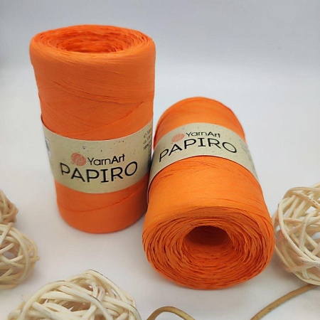 Пряжа Пряжа для вязания рафия Papiro 1317