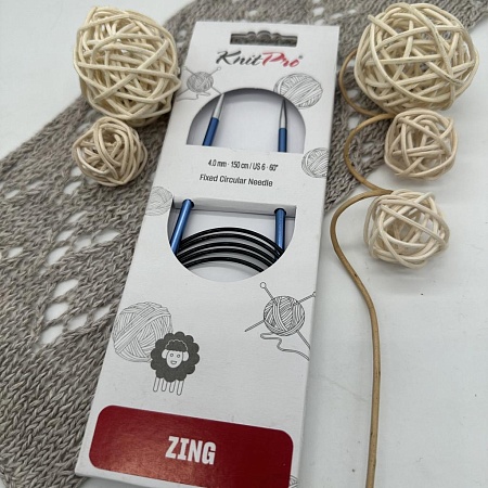 Спицы Спицы круговые Zing 150cm №4,0