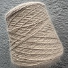 Пряжа в бобинах Angora Spiky 2/9000 14618 сливочная помадка