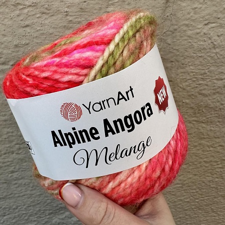 Пряжа Alpine Angora Melange 6417