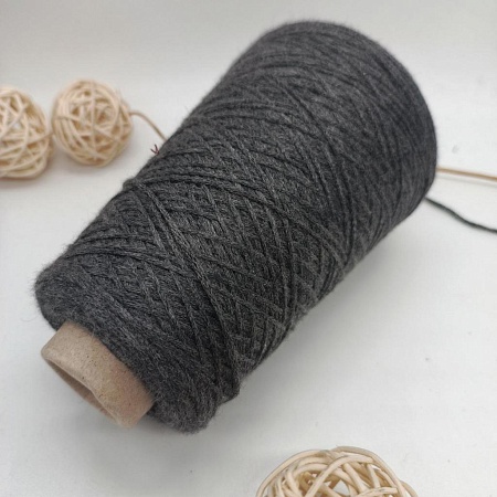 Пряжа в бобинах Кашемир Vagilio Tessitore серый