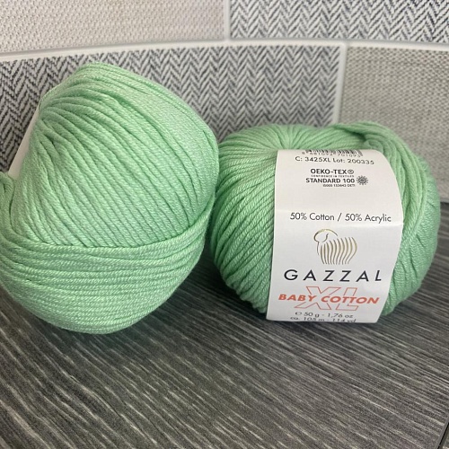 Пряжа Baby Cotton Xl 3425