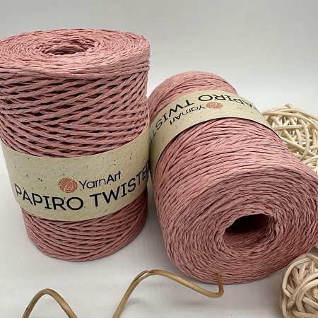 Пряжа Пряжа для вязания рафия крученая Papiro Twisted 1326