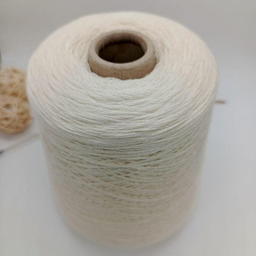 Пряжа в бобинах Avorio молочный 4600