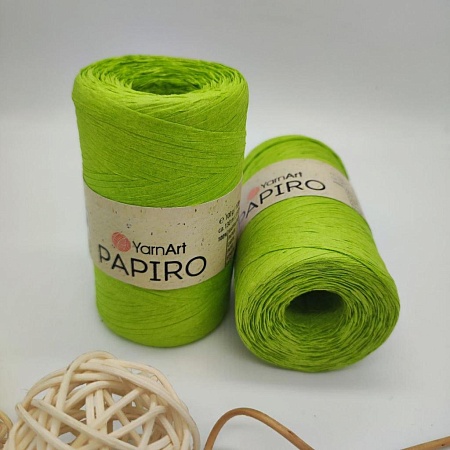 Пряжа Пряжа для вязания рафия Papiro 1327