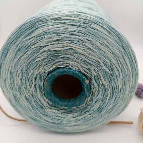 Пряжа в бобинах Seta SCHAPE VERGDECHI (цвет &amp;quot;льдинка&amp;quot;)