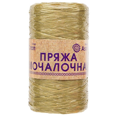 Пряжа Astra Premium Мочалочная (оливковый)