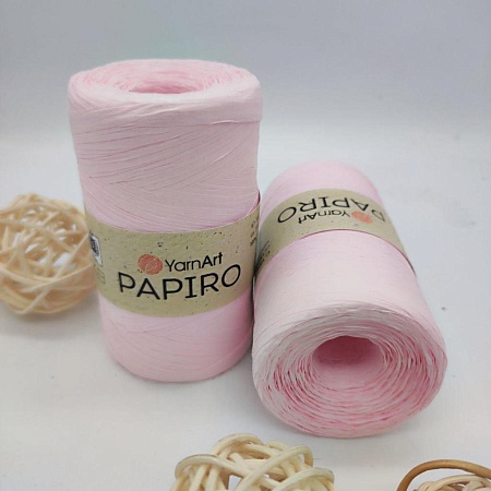 Пряжа Пряжа для вязания рафия Papiro 1318