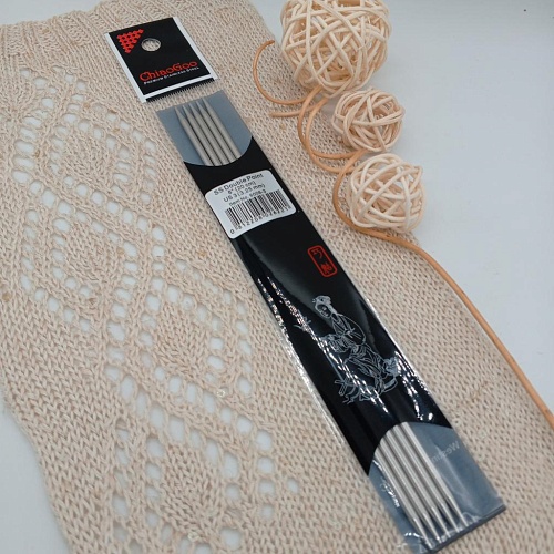 Спицы для вязания спицы чулочные металл 20 см 3.25 мм ChiaoGoo