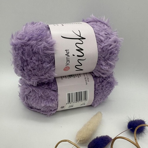 Пряжа Mink 350 сирень