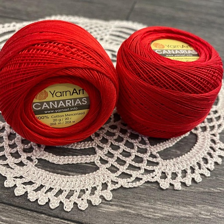 Пряжа Canarias 6328 красный
