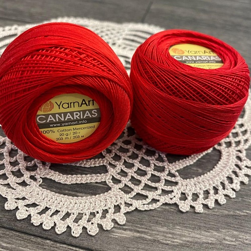 Пряжа Canarias 6328 красный