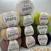 Пряжа Набор №7 YarnArt Jeans (10шт:01; 05; 07; 71; 82; 70; 11; 29; 69; 53)