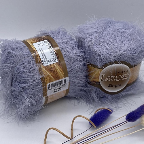 Пряжа Single 952 серый