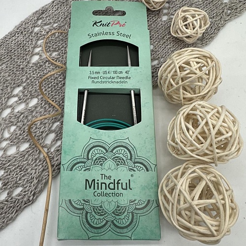 Спицы для вязания 36117 Спицы круговые Mindful 100 cm №3,5