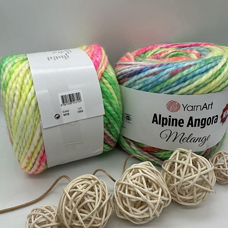 Пряжа Alpine Angora Melange 6416