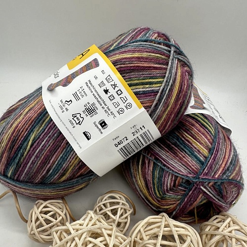 Пряжа Regia 4 - fadig Color 04072