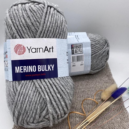Пряжа 282 СВ.СЕРЫЙ
