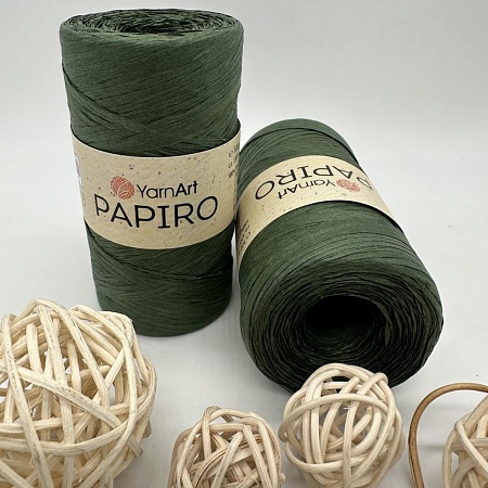 Пряжа Пряжа для вязания рафия Papiro 1312