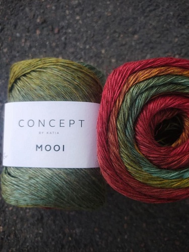 Пряжа Concept Mooi (лен, лиоцелл) 105