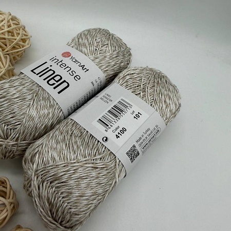 Пряжа Intense Linen 4100