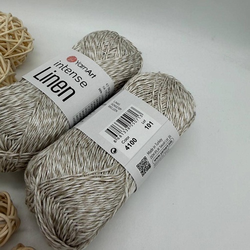 Пряжа Intense Linen 4100